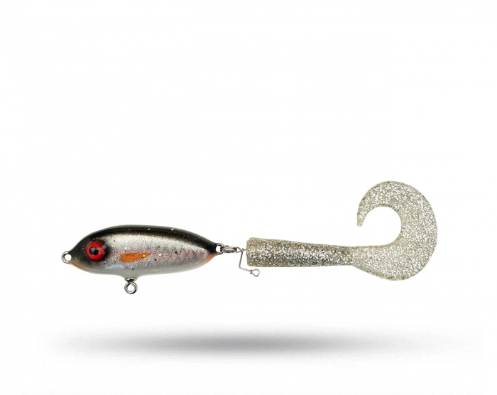 Jenzza Lures Trossö Mini Tail - Glitter Roach i gruppen Fiskedrag / Tailbeten hos Örebro Fiske & Outdoor AB (Trosso Mini - Glitter R)